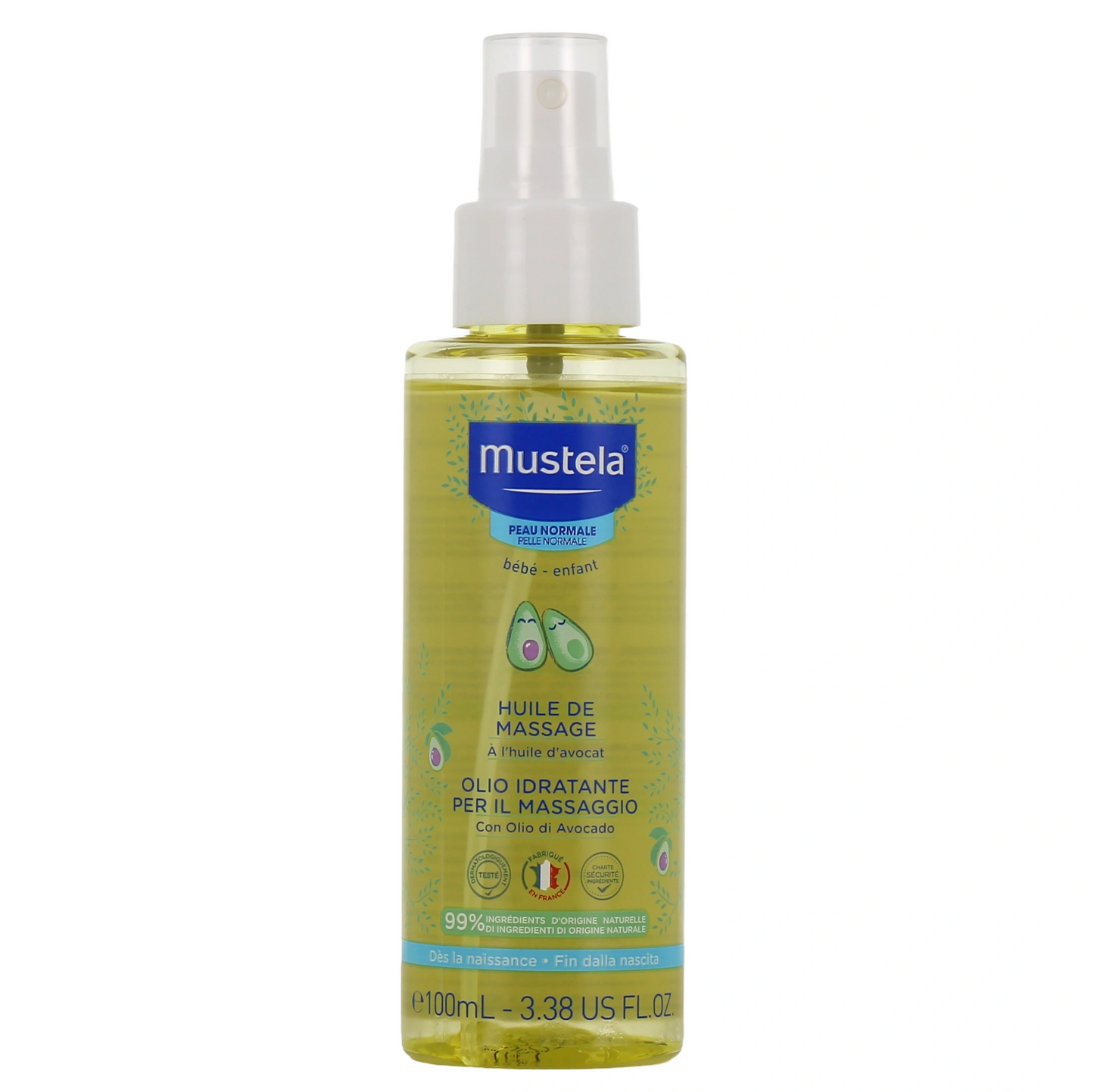 Mustela Huile de massage - Baby Oil with avocado oil