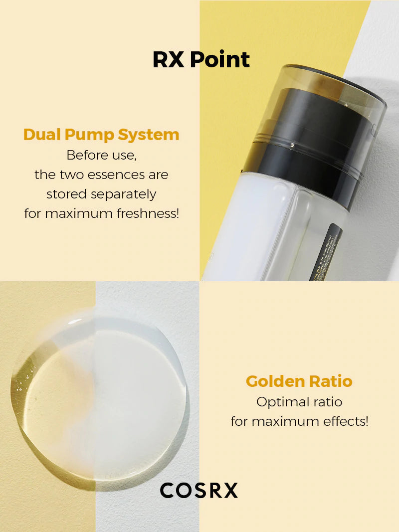 COSRX ADVANCED SNAIL RADIANCE DUAL ESSENCE