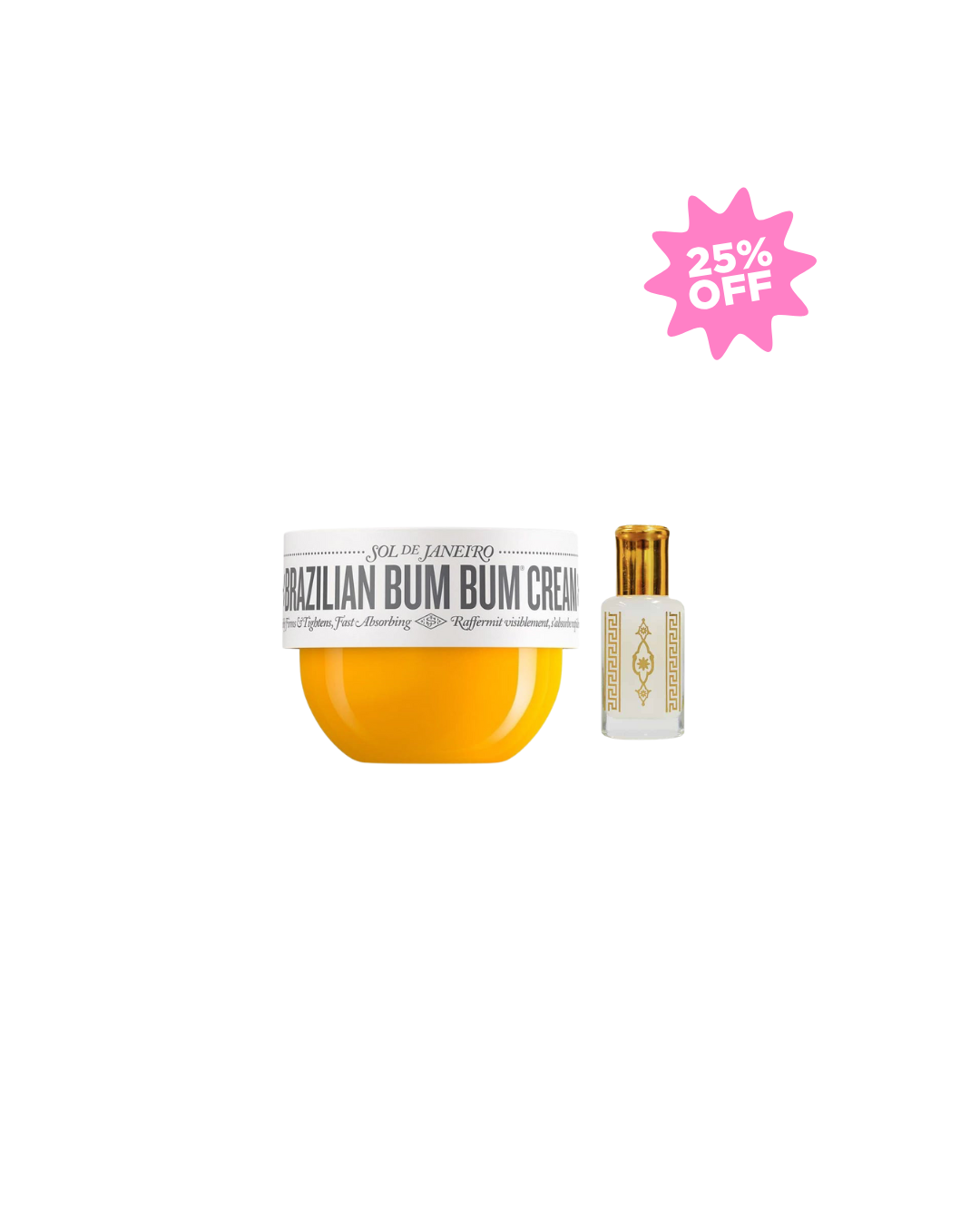 Sol De Janeiro Bum Bum Cream 75ml + Musk Al Aarous Bundle 25% OFF