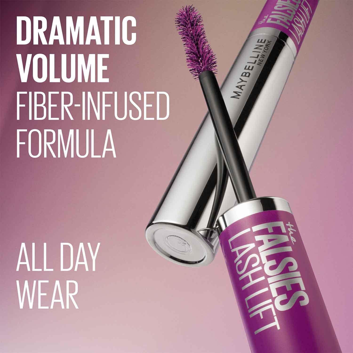 Maybelline New York The Falsies Lash Lift Washable Mascara-Dramatic Length And Volume + False Eyelash Effect