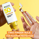 Garnier Super UV Invisible Serum Sunscreen With Spf50 For All Skin Types 30ml