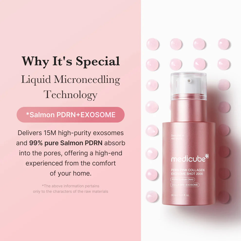 Medicube PDRN Pink Collagen Exosome Shot 2000