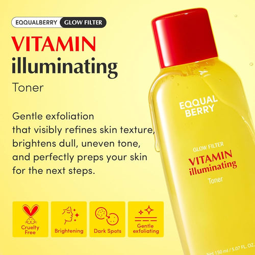 EQQUALBERRY Vitamin Illuminating Toner