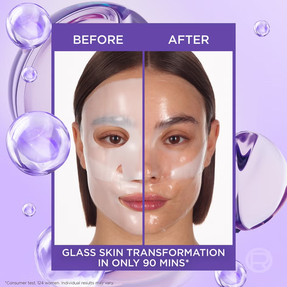 L'Oréal Paris Revitalift Filler Hydrogel Glow Mask Single Pack