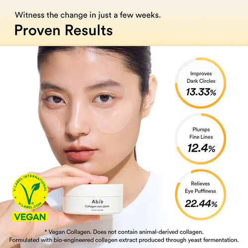 Abib Vegan Collagen eye patch Jericho rose jelly