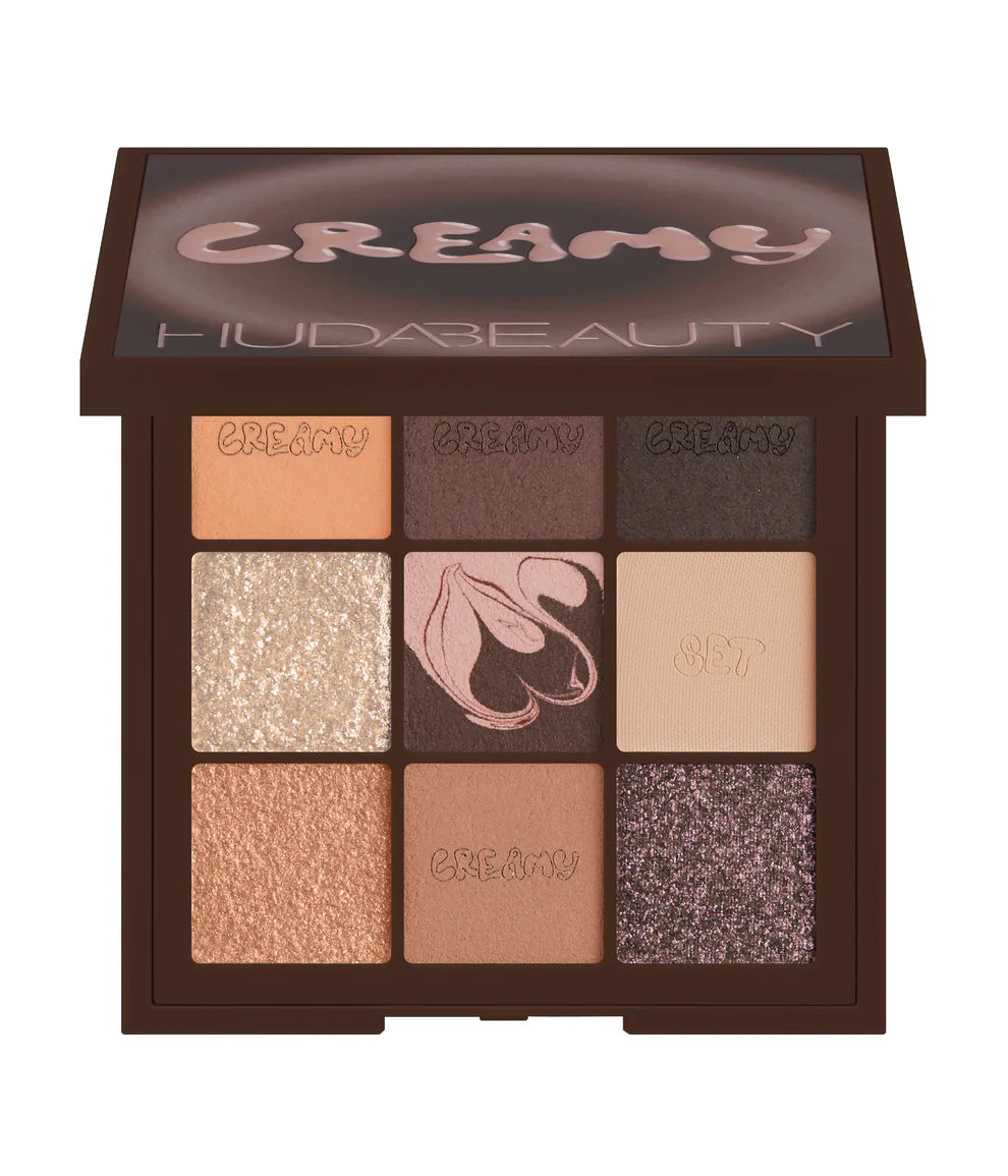 HUDA BEAUTY - Creamy Obsessions Eyeshadow Palette | Neutral Brown