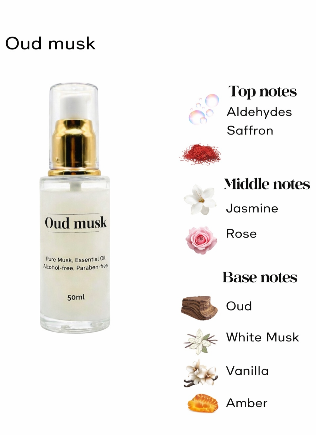 Oud Musk 50 ML