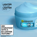 Garnier Hyaluron Fresh & Plump Cream - Hydration, 48H Oil Free - 4% [Hyaluronic Acid + Niacinamide]