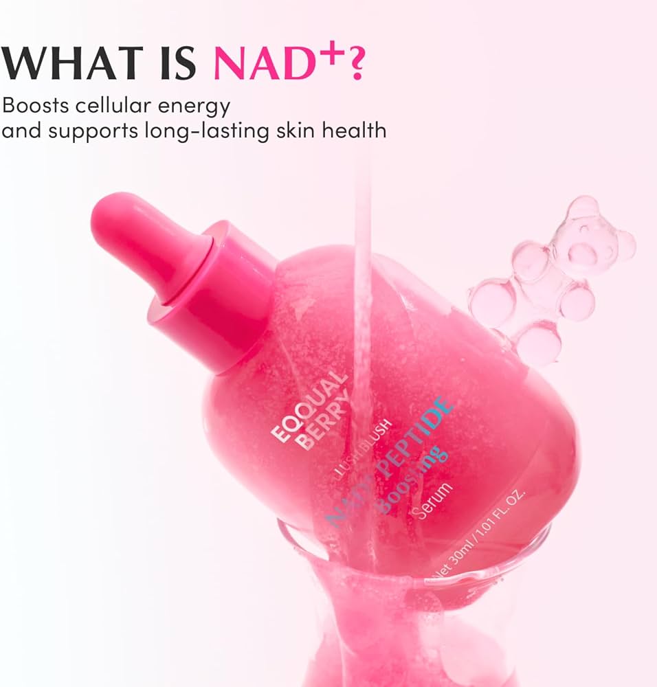Eqqualberry NAD+ Peptide Boosting Serum