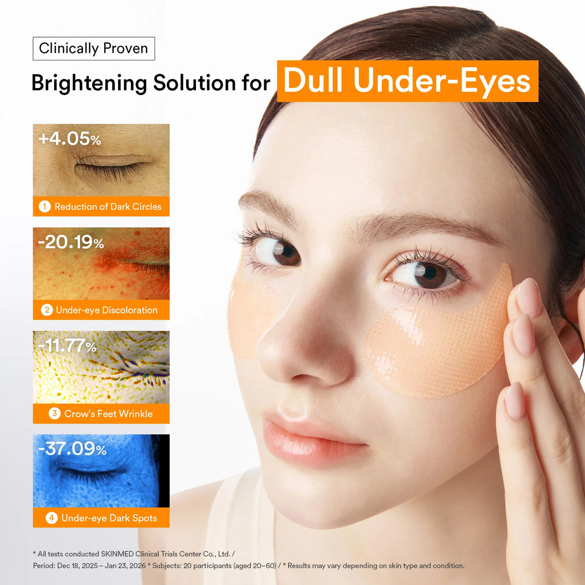 Abib Glutathione kojic acid eye patch Vita jelly
