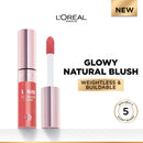 L'Oréal Paris Lumi Le Liquid Blush with a Glowy Radiant Natural Blush Finish, Weightless and Buildable 11ml