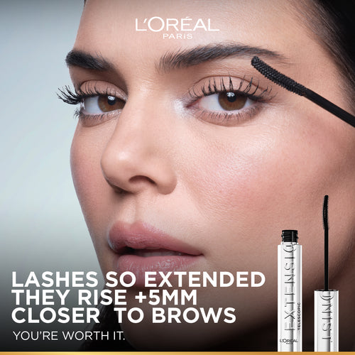 L'Oréal Paris Telescopic Extensionist Mascara for 24H
Long-Lasting Curl, Volume, and Exceptional Eyelashes