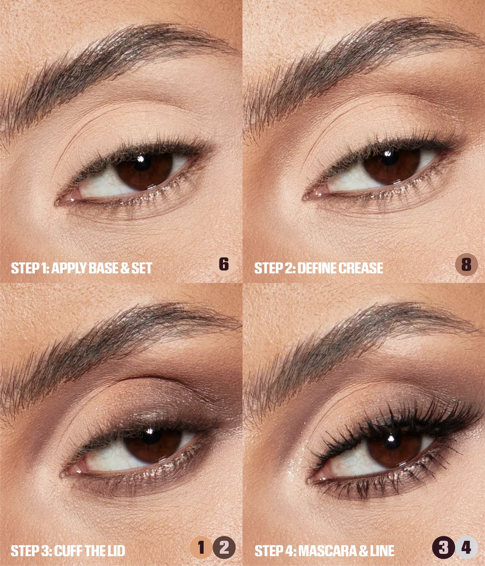 HUDA BEAUTY - Creamy Obsessions Eyeshadow Palette | Neutral Brown