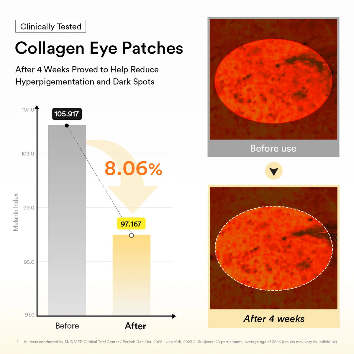 Abib Vegan Collagen eye patch Jericho rose jelly
