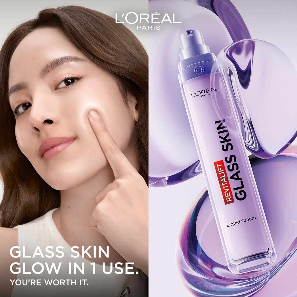 L'Oréal Paris Revitalift Filler Glass Skin liquid Cream 50 mL