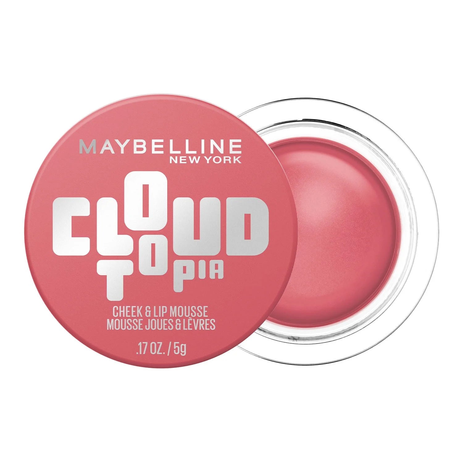 Maybelline Cloudtopia Blush for Cheeks and Lip Mousse, Ultra-Vivid, Pigmented Formula for Up to 14HR of Blush and Lip Makeup Color