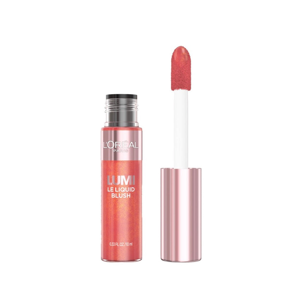 L'Oréal Paris Lumi Le Liquid Blush with a Glowy Radiant Natural Blush Finish, Weightless and Buildable 11ml