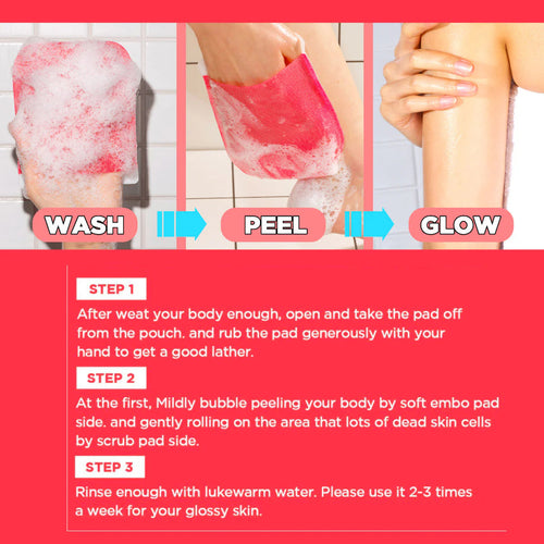 Mom's Bath Recipe
BODY PEELING PAD - STRONG CARE Pack