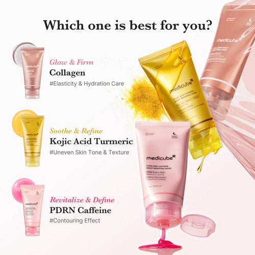 Medicube  Kojic Acid Turmeric Overnight Wrapping Peel Off Mask