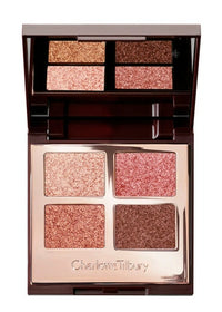 Charlotte Tilbury eyeshadow palette with shimmering nude-pink / Pillow Talk