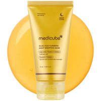 Medicube  Kojic Acid Turmeric Overnight Wrapping Peel Off Mask