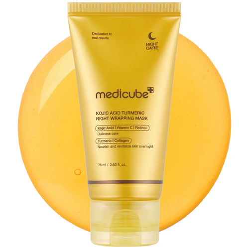 Medicube  Kojic Acid Turmeric Overnight Wrapping Peel Off Mask