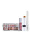 Laki Beauty Cream Bronze Stick + Laki Beauty Liquid Blush + Laki Beauty Brow Sculpt + Laki Beauty Radiant Sunset Palette