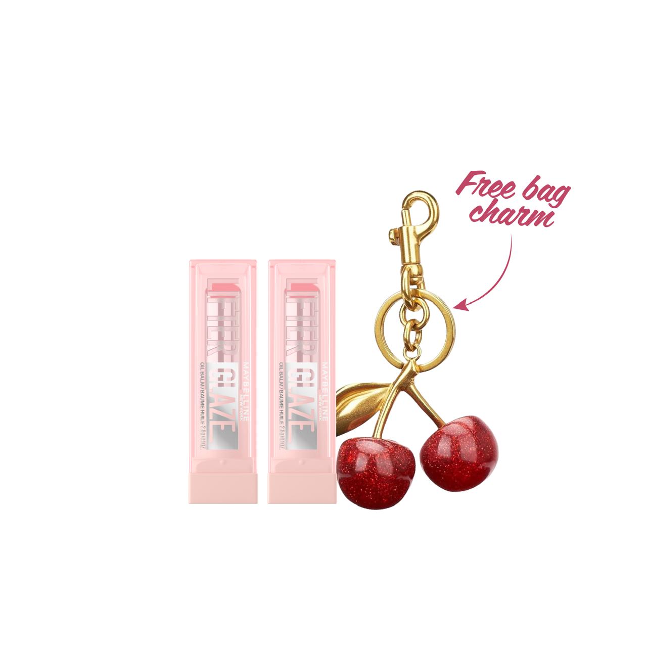 Maybelline New York Lifter Glaze  X2+ Free Bag Charm