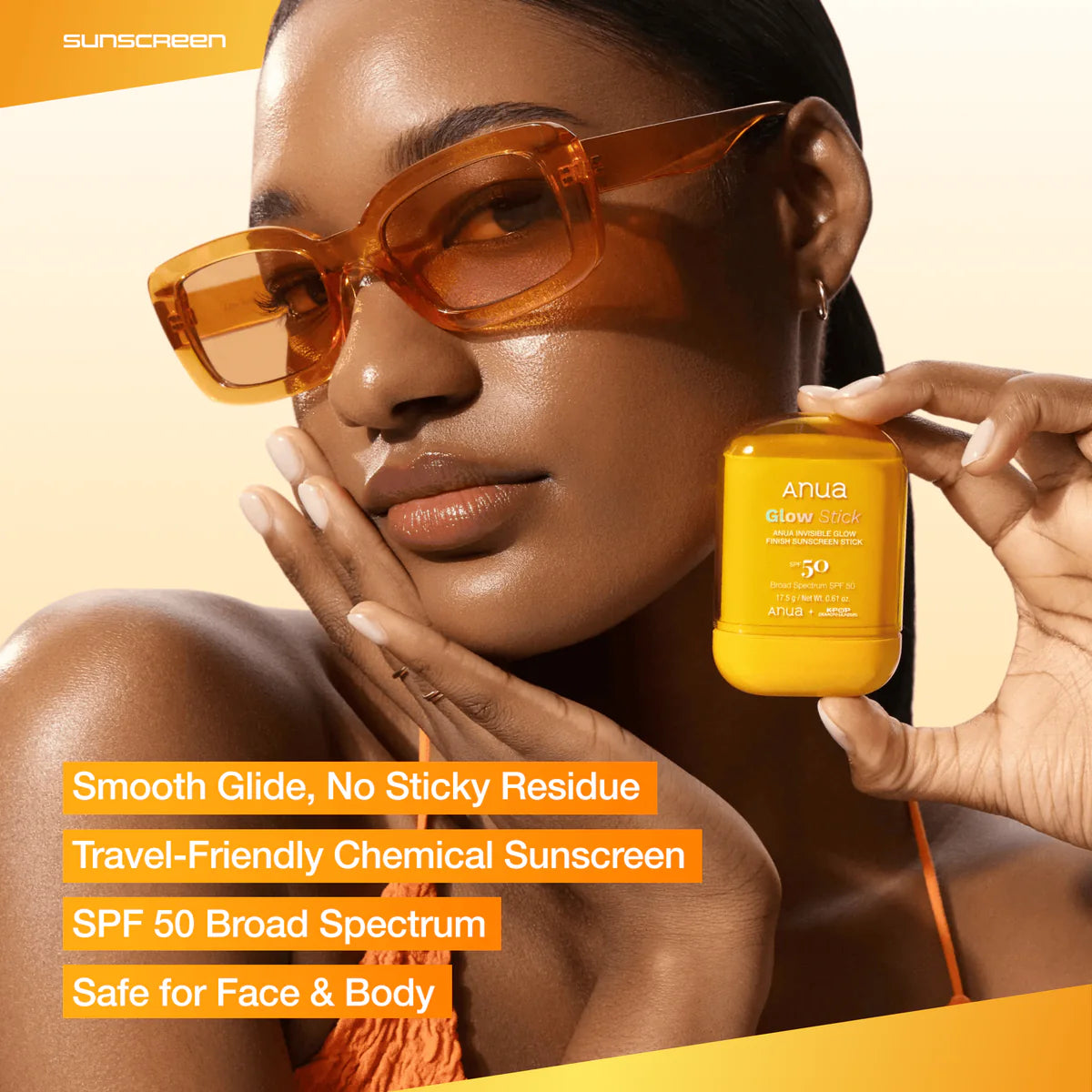 Anua Invisible Glow Finish Sunstick