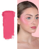 Bizu Silky Matt Blush – Petal Pink + Bizu Silky Matt Blush – Burgundy Bloom + Bizu Blender & Makeup Pouch