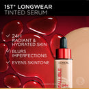 L'Oréal Paris Infallible 24H Tinted Serum With 1% Hyaluronic Acid For Radiant Hydrated Skin, Light To Medium Coverage, 30ml