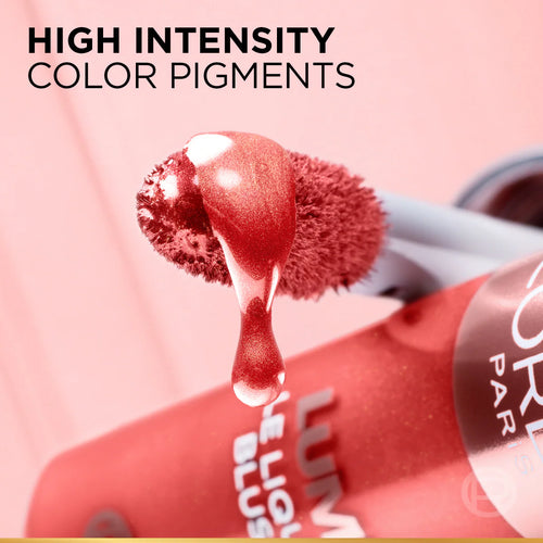 L'Oréal Paris Lumi Le Liquid Blush with a Glowy Radiant Natural Blush Finish, Weightless and Buildable 11ml