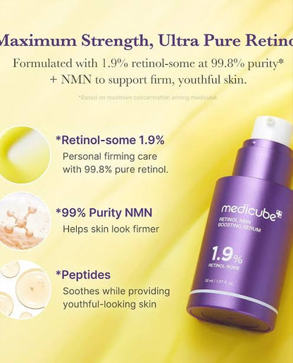 MEDICUBE RETINOL NMN BOOSTING SERUM
