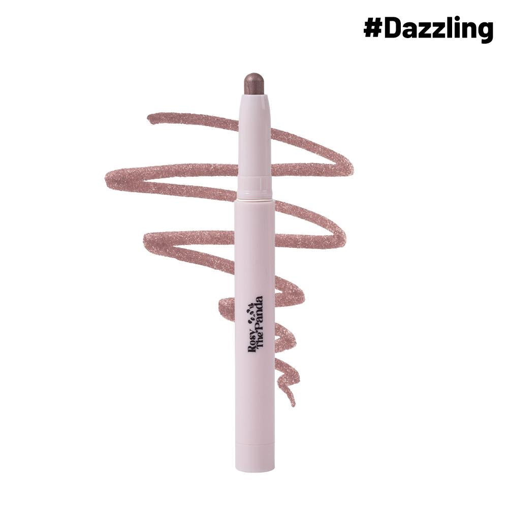 Rosy The Panda Glittery Eyeshadow Stick_In Place