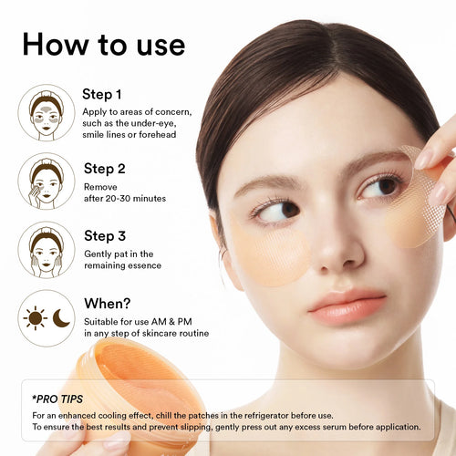 Abib Glutathione kojic acid eye patch Vita jelly