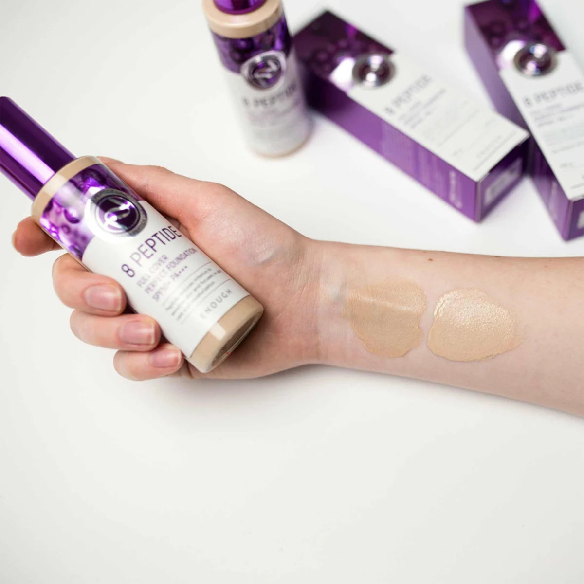 Enough 8 Peptide Full Cover Perfect Foundation Spf 50+ PA+++