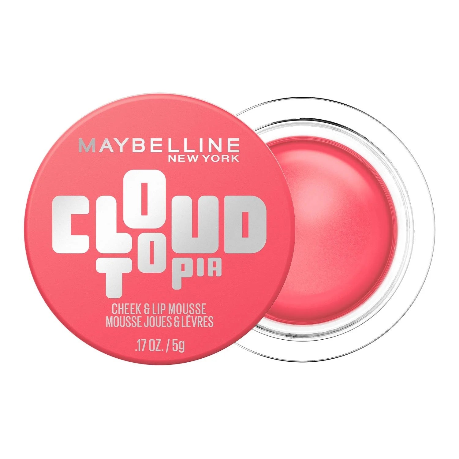 Maybelline Cloudtopia Blush for Cheeks and Lip Mousse, Ultra-Vivid, Pigmented Formula for Up to 14HR of Blush and Lip Makeup Color