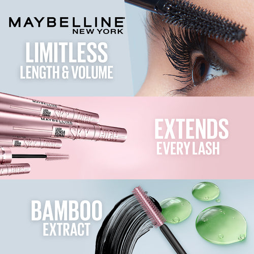 Maybelline New York Lash Sensational Sky High Mascara - Volumizing & Lengthening