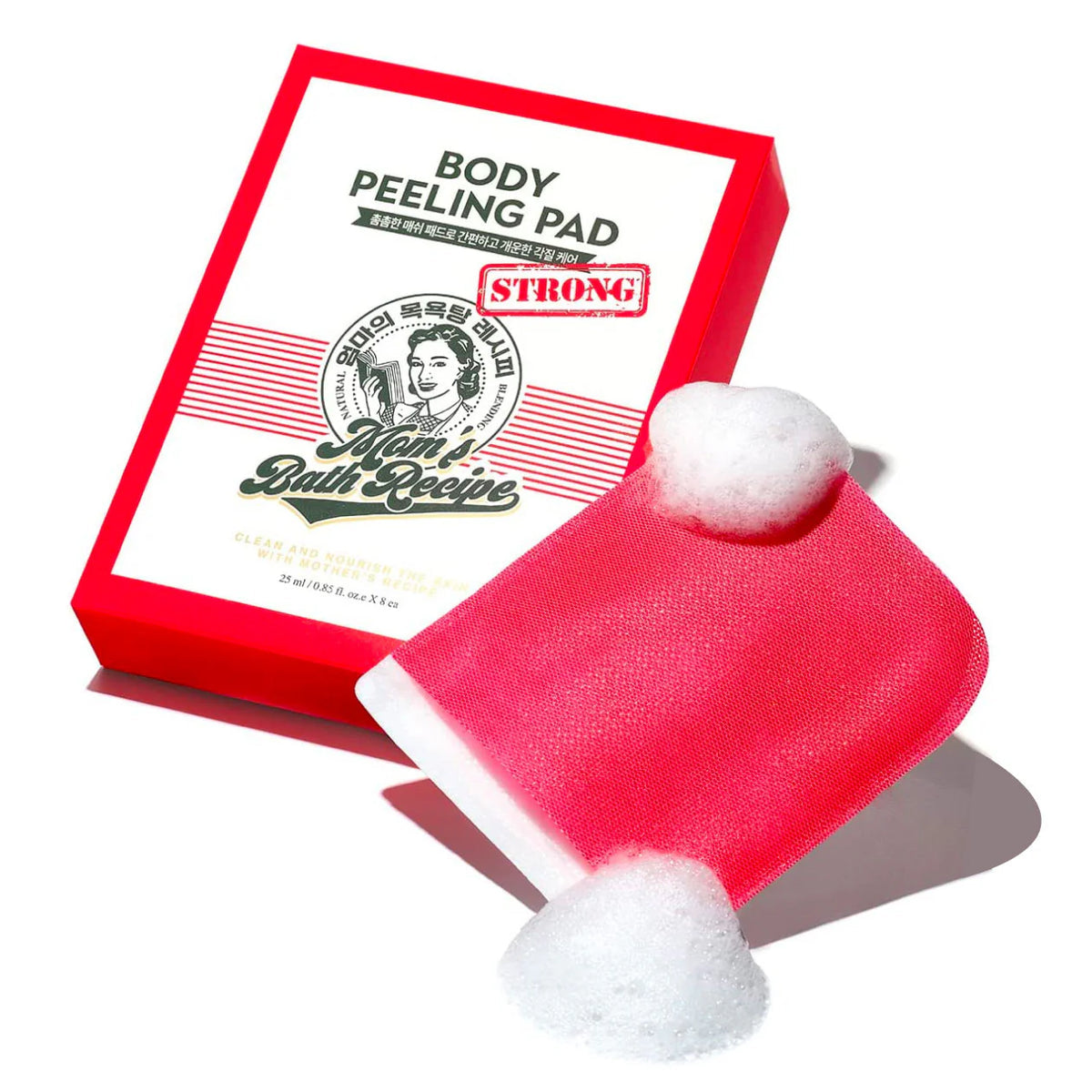 Mom's Bath Recipe
BODY PEELING PAD - STRONG CARE Pack