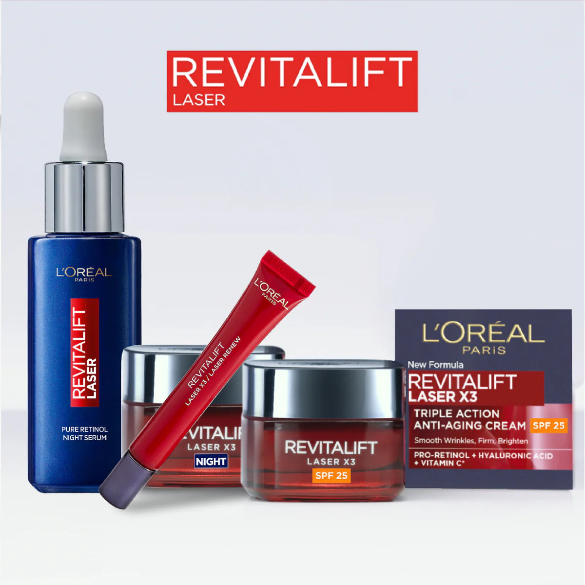 L'Oréal Paris Revitalift Laser Triple Action Day Cream 50ml Spf 25