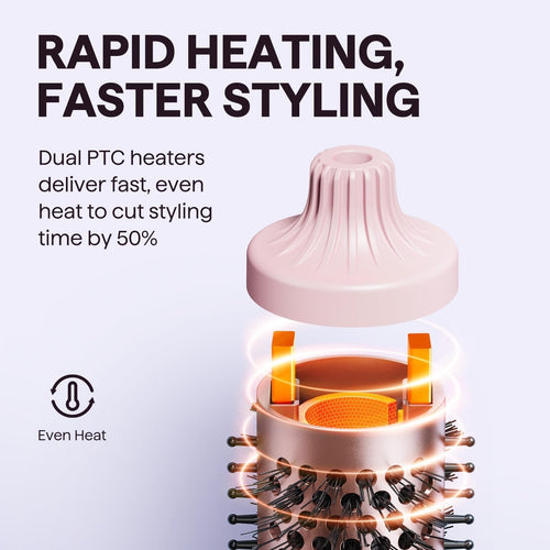Eve Hair Goals K&K Professional Hair Curling Thermal Brush
