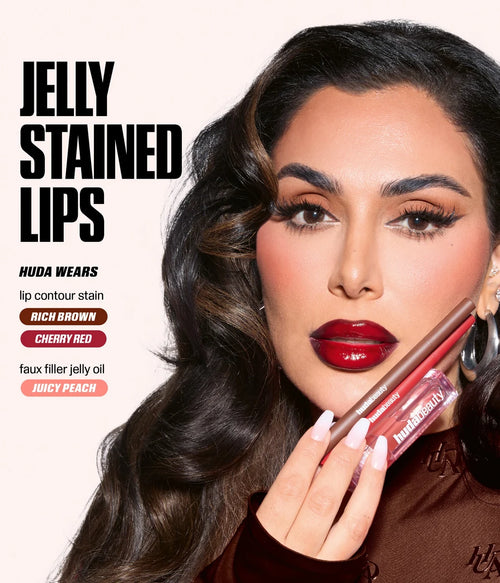 Huda Beauty  Faux Filler  Jelly  Oil