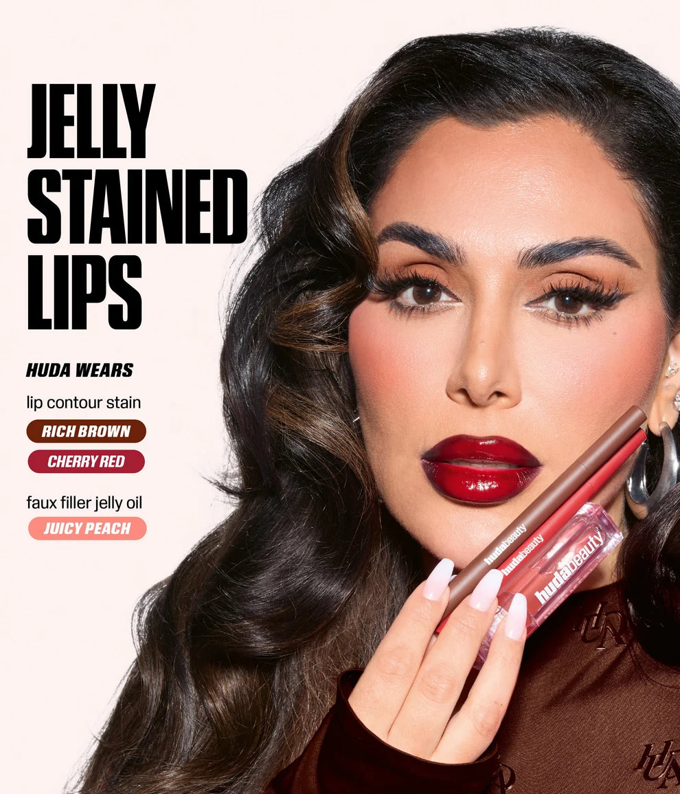 Huda Beauty  Faux Filler  Jelly  Oil