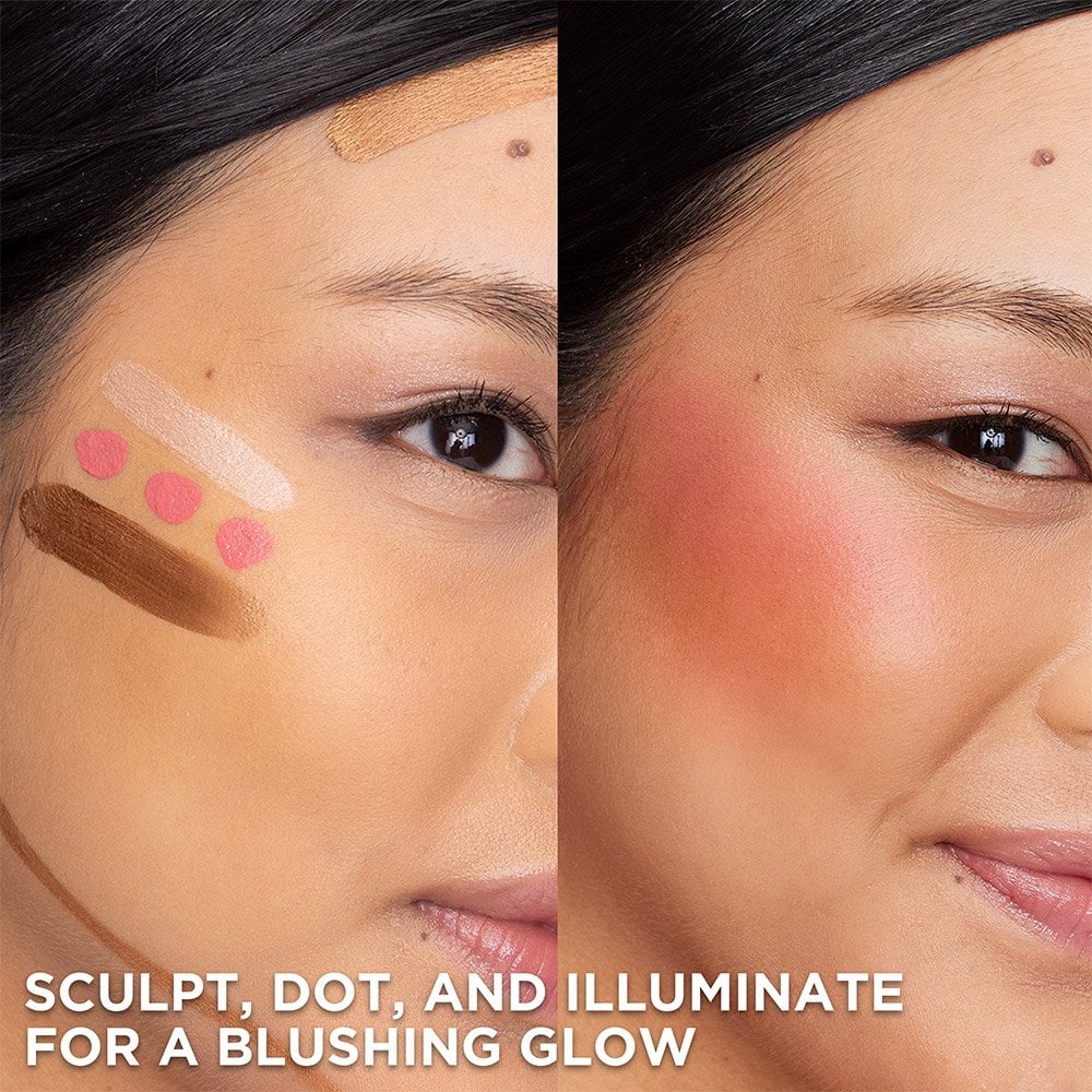L'Oréal Paris Lumi Le Liquid Blush with a Glowy Radiant Natural Blush Finish, Weightless and Buildable 11ml
