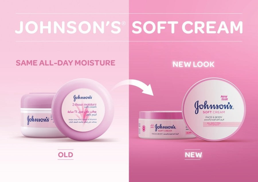 Johnson's 24 Hour Moisture Soft Cream 200ml