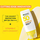 Garnier Super UV Invisible Serum Sunscreen With Spf50 For All Skin Types 30ml