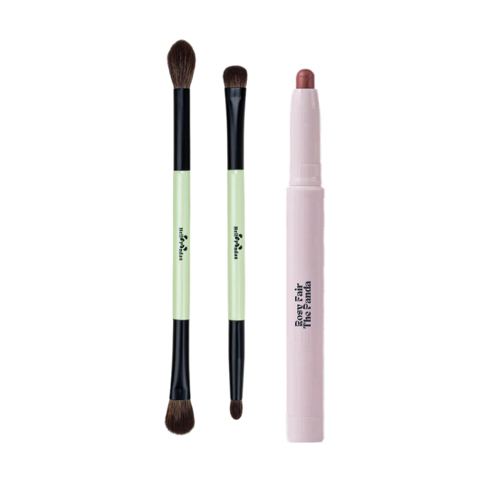 Rosy The Panda Glittery Eyeshadow Stick_In Place + Rosy The Panda فرحة ومرحة