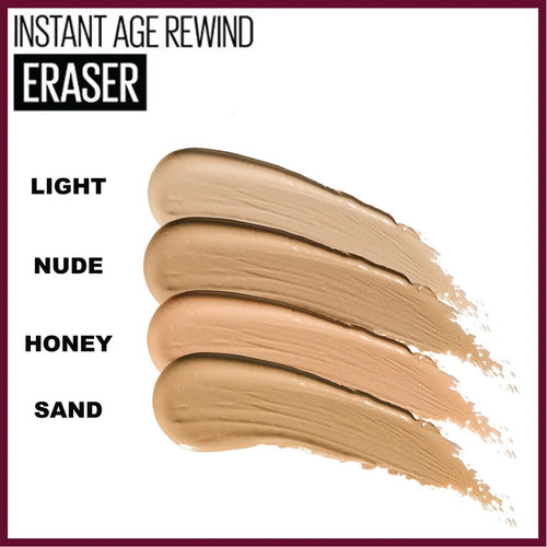 Maybelline New York Instant Age Rewind Eraser Dark circles treatment, Multi-Use Concealer