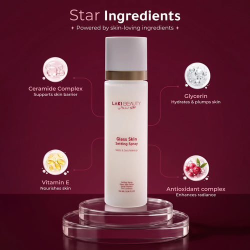 Laki Beauty Glass Skin Setting Spray
