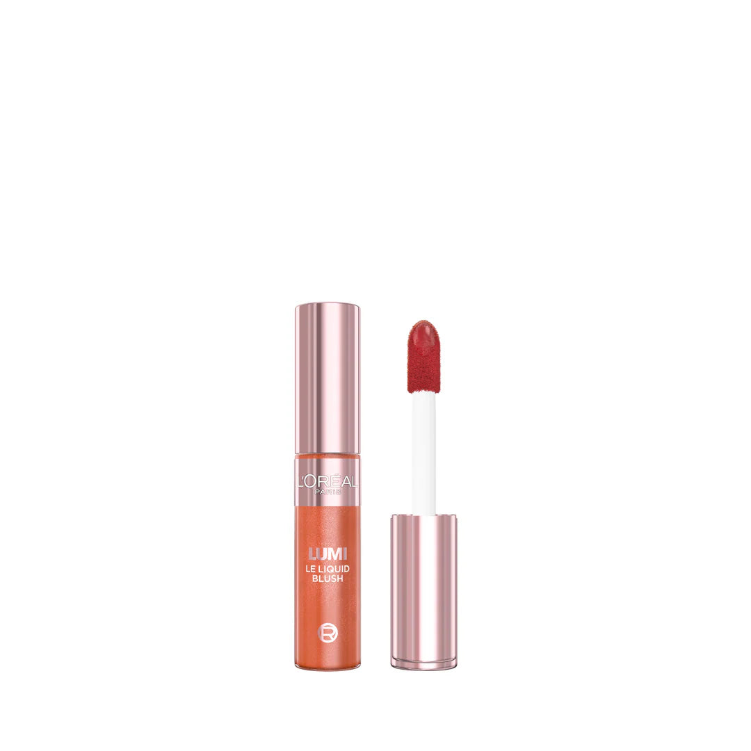 L'Oréal Paris Lumi Le Liquid Blush with a Glowy Radiant Natural Blush Finish, Weightless and Buildable 11ml